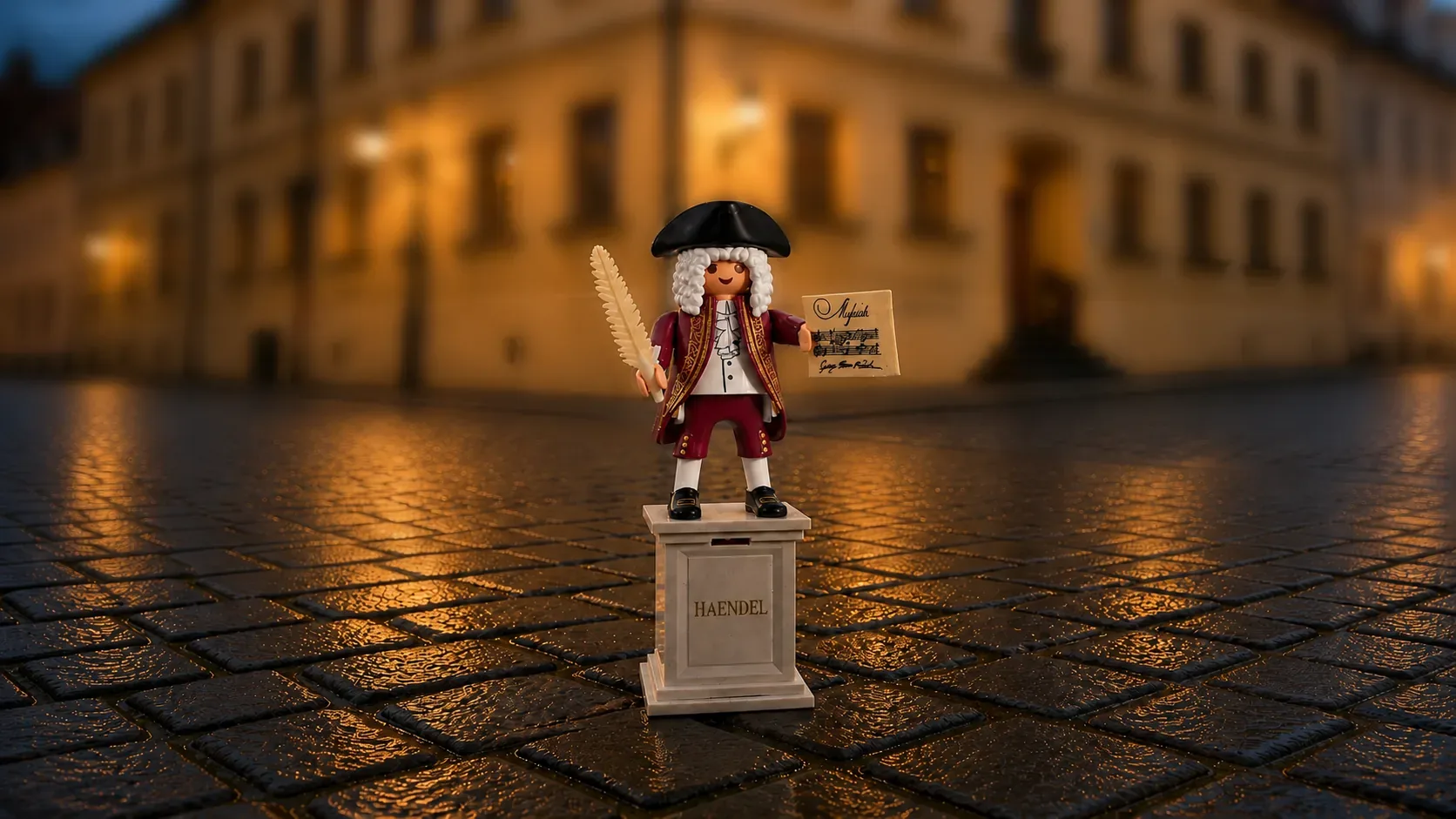 Quill Pen & Pedestal